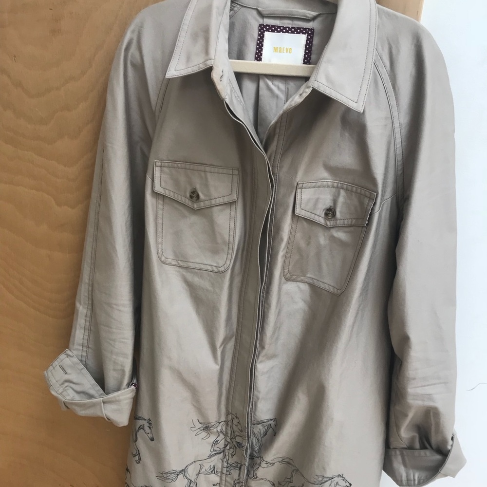 Shirt dress from Anthropologie